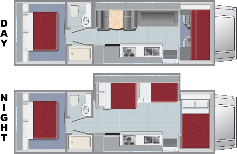 FS31 ベッド展開