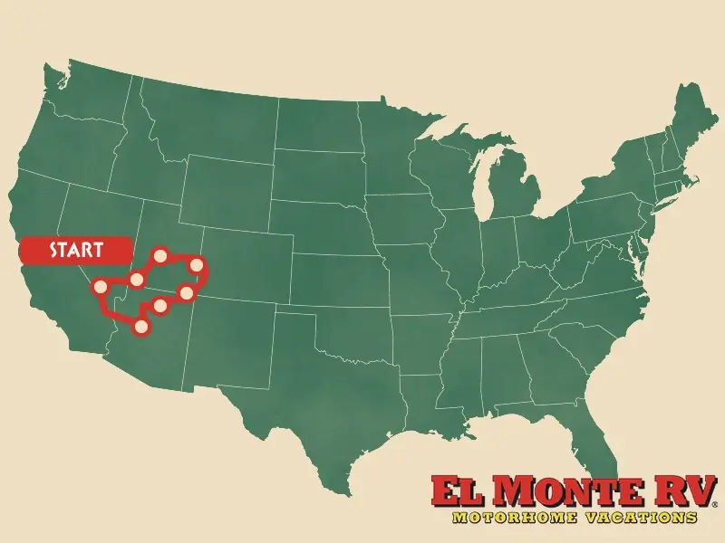 ラスベガス発着 グランドサークル周遊コース